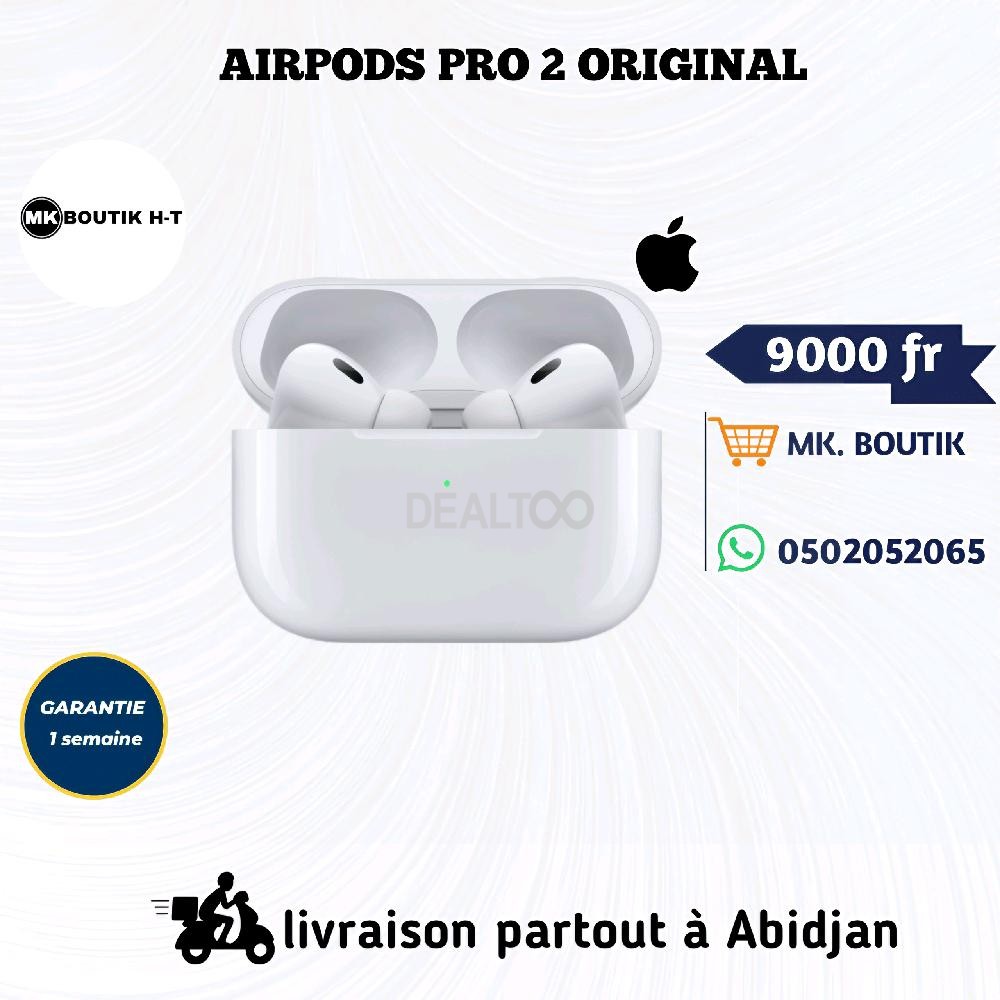airpods pro 2 original apple certifié